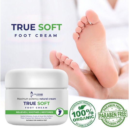 True Soft Foot Cream Urea Cream Split Foot Urea Cream for Cracked Feet Keeps The Skin Moisturizing Can of Skin Damage