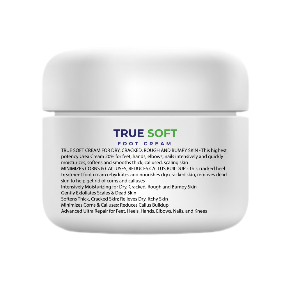 True Soft Foot Cream Urea Cream Split Foot Urea Cream for Cracked Feet Keeps The Skin Moisturizing Can of Skin Damage