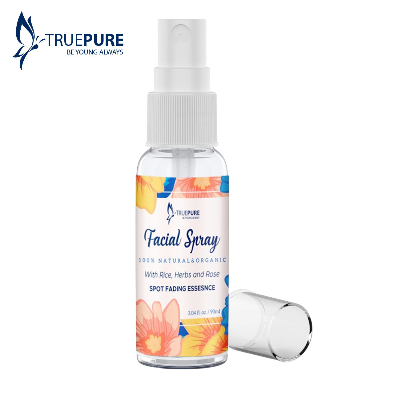 TruePure Facial Spray Dry Skin Moisturizing Firming Toner For Face Skin Care Hydrating Facial Mist Refreshing Pores Shrink Spray